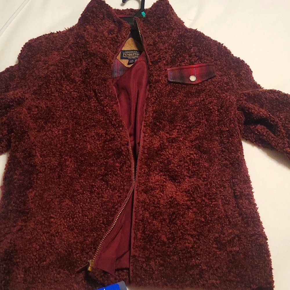 Pendleton Fuzzy Zip-Up